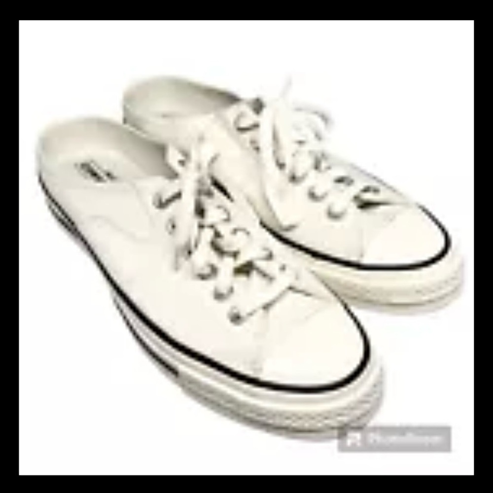 Converse Chuck 70 Mule Egret Unisex Slip On Slide M8.5 W10.5 Casual Shoe 172592C